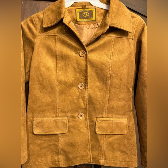 VC Milano Emporio polyester brown jacket. Size large - Picture 2 of 10